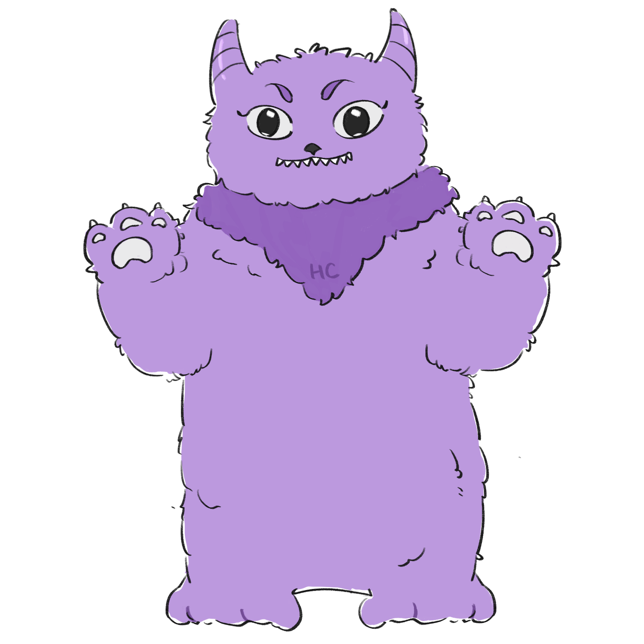 the monster chart with different parts of its body representing different types of hate crime victims